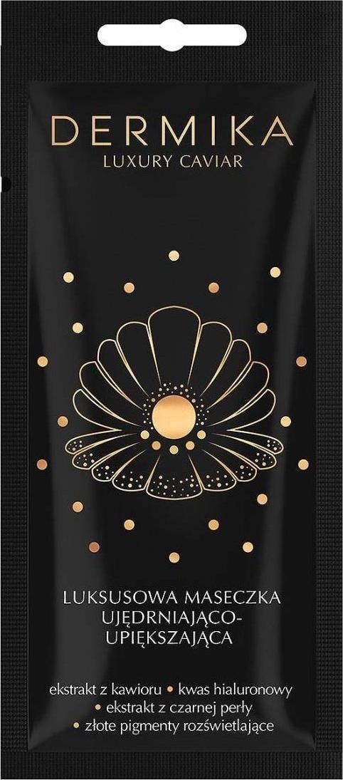 Dermika Luxury Caviar luksusowa maseczka ujędrniająco-upiększająca 10ml