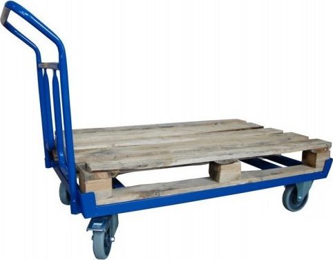 WiZ Wózek do EURO palet z poręczą