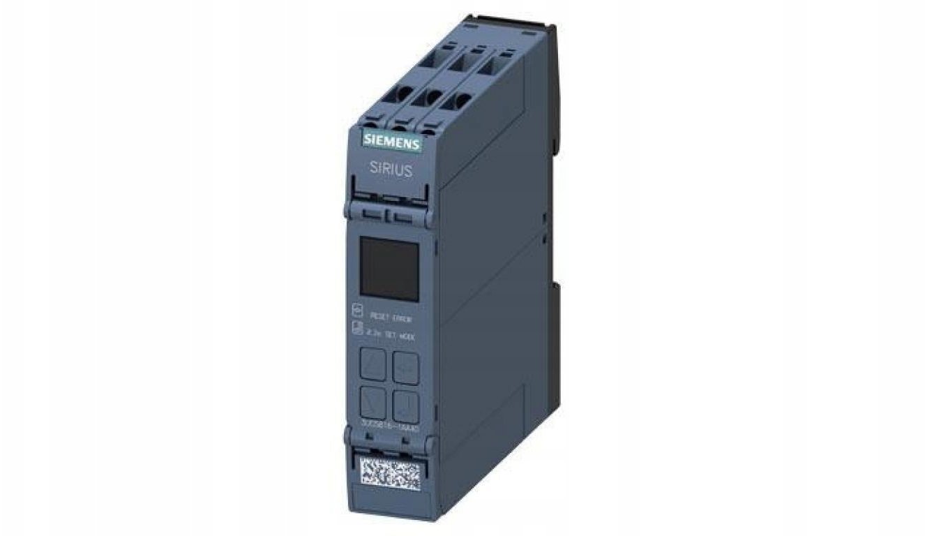 Siemens Cyfrowy przekaźnik kontroli napięcia kolejność faz asymetria IO-link 3P 90-690V AC 15-70Hz 2CO śrubowe 3UG5816-1AA40