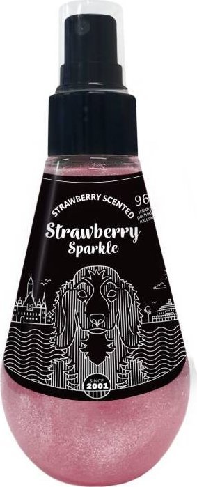 Over Zoo Strawberry Sparkle mgiełka z brokatem dla zwierząt 150 ml