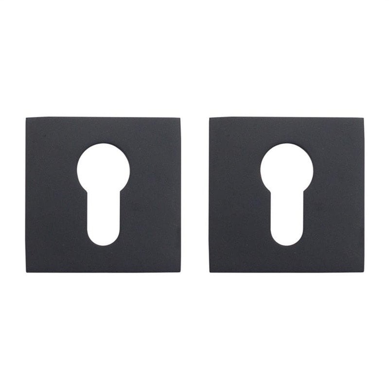 COLLAR FOR DOOR CYLINDER MUZ-40-PZ BLACK