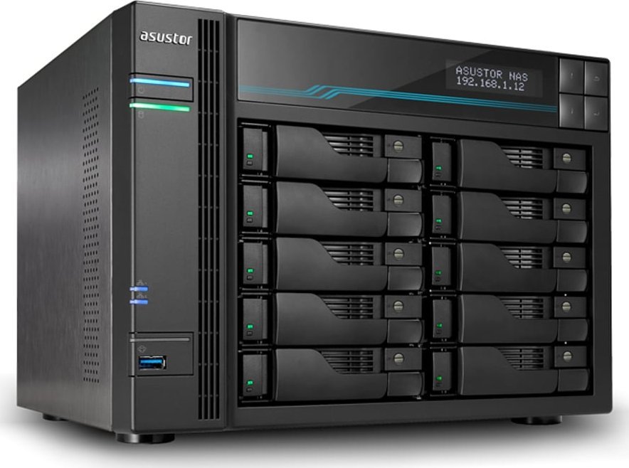 Serwer Asustor NAS ASUSTOR AS7110T 0/10HDD/SSD (2.5/3.5 SATA III)