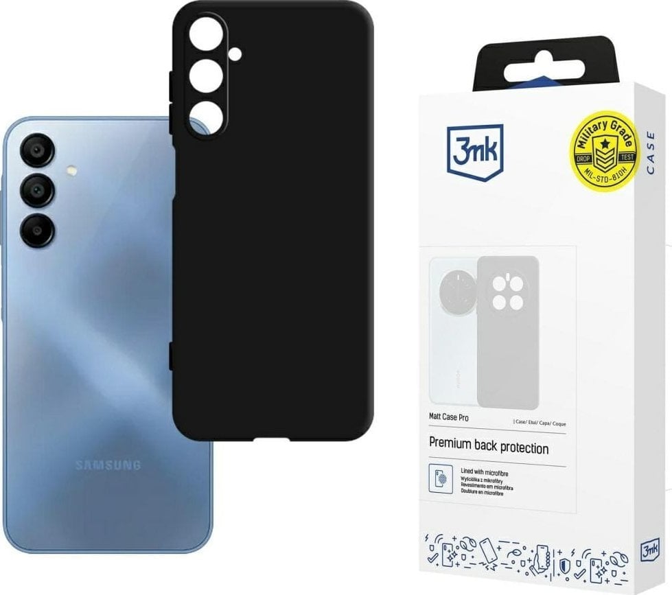 Etui 3MK Matt Case Pro do Samsung Galaxy A15 5G