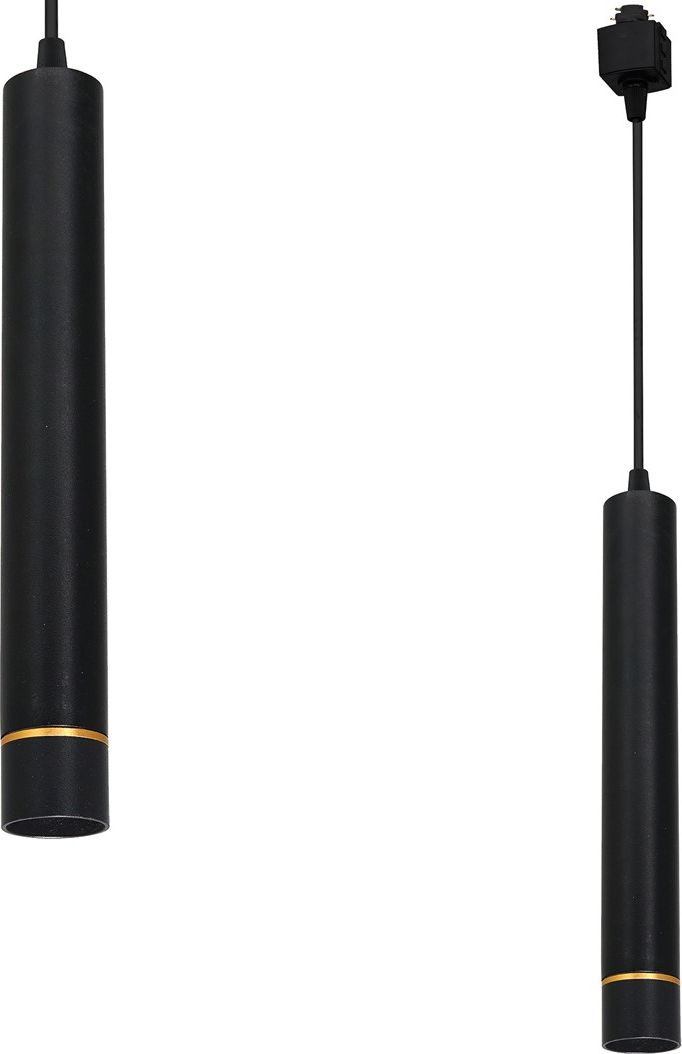 Milagro Spot na szynę czarny Milagro TRACK ML6510