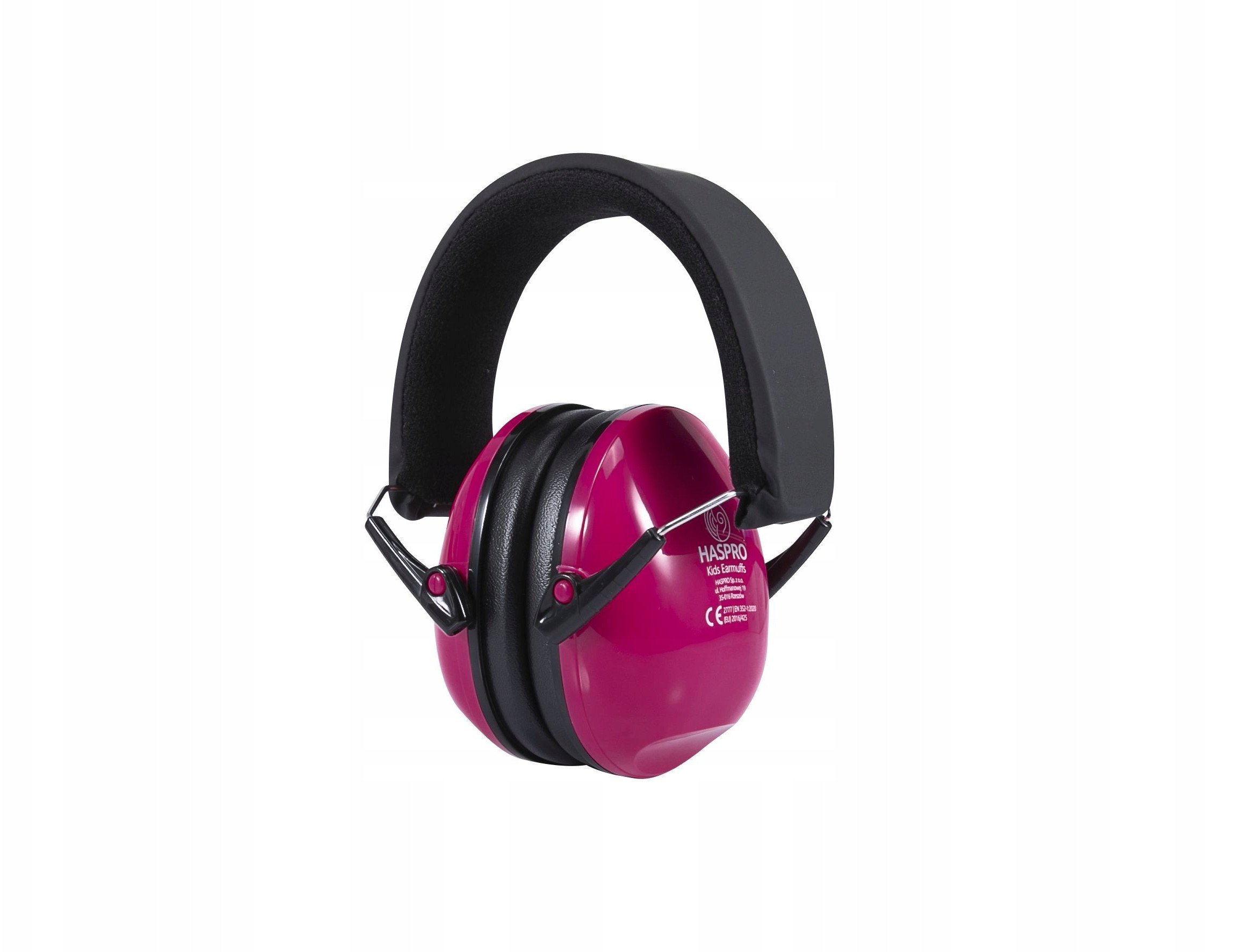 HASPRO - NAUSZNIKI DZIECIĘCE RÓŻOWE 4+