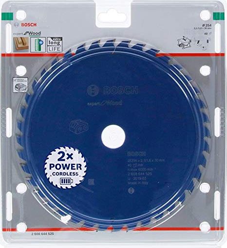 Bosch Bosch circular saw blade EfW 254x30x2.1 / 1.6x40T - 2608644525