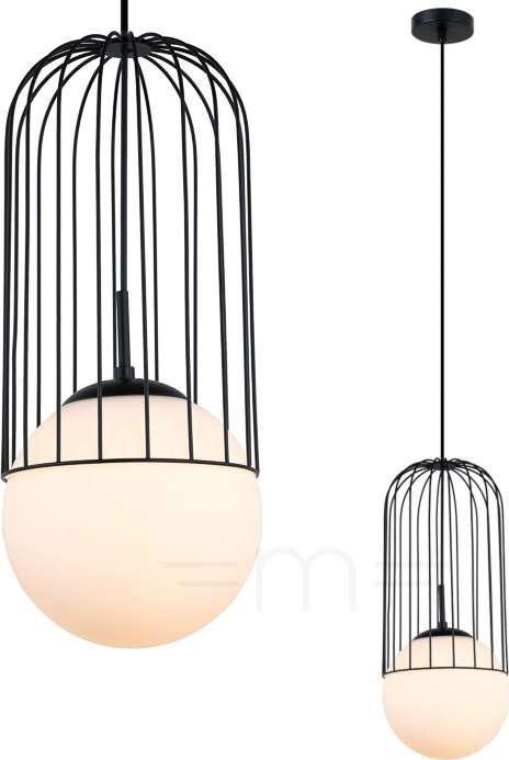 Lampa wisząca Italux Matty MDM-3940/1 BK