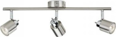 Lampa sufitowa Philips Lampa Sufitowa Philips Meranti 3 GU10 Metal Chromowanie (10 x 49 x 15,5 cm)
