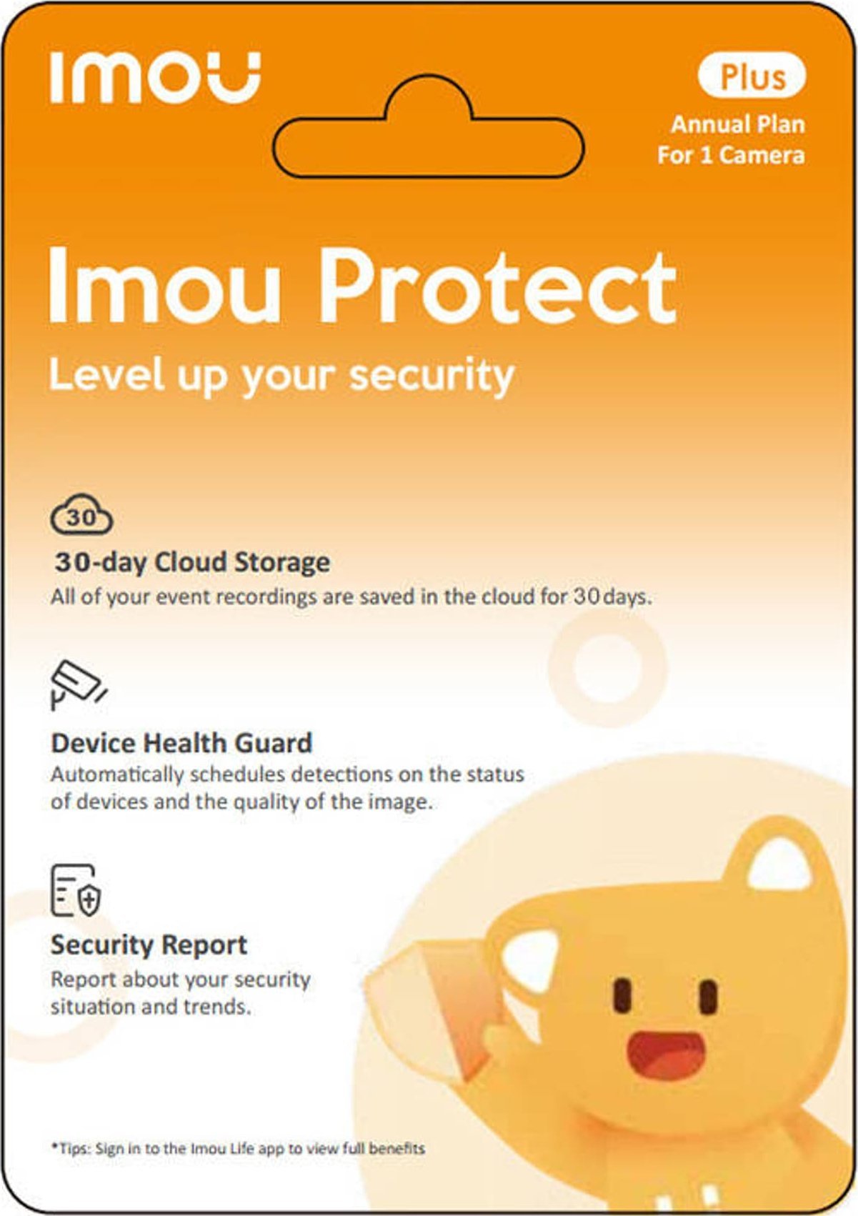 IMOU Karta Upominkowa IMOU Protect Plus (Plan Roczny)