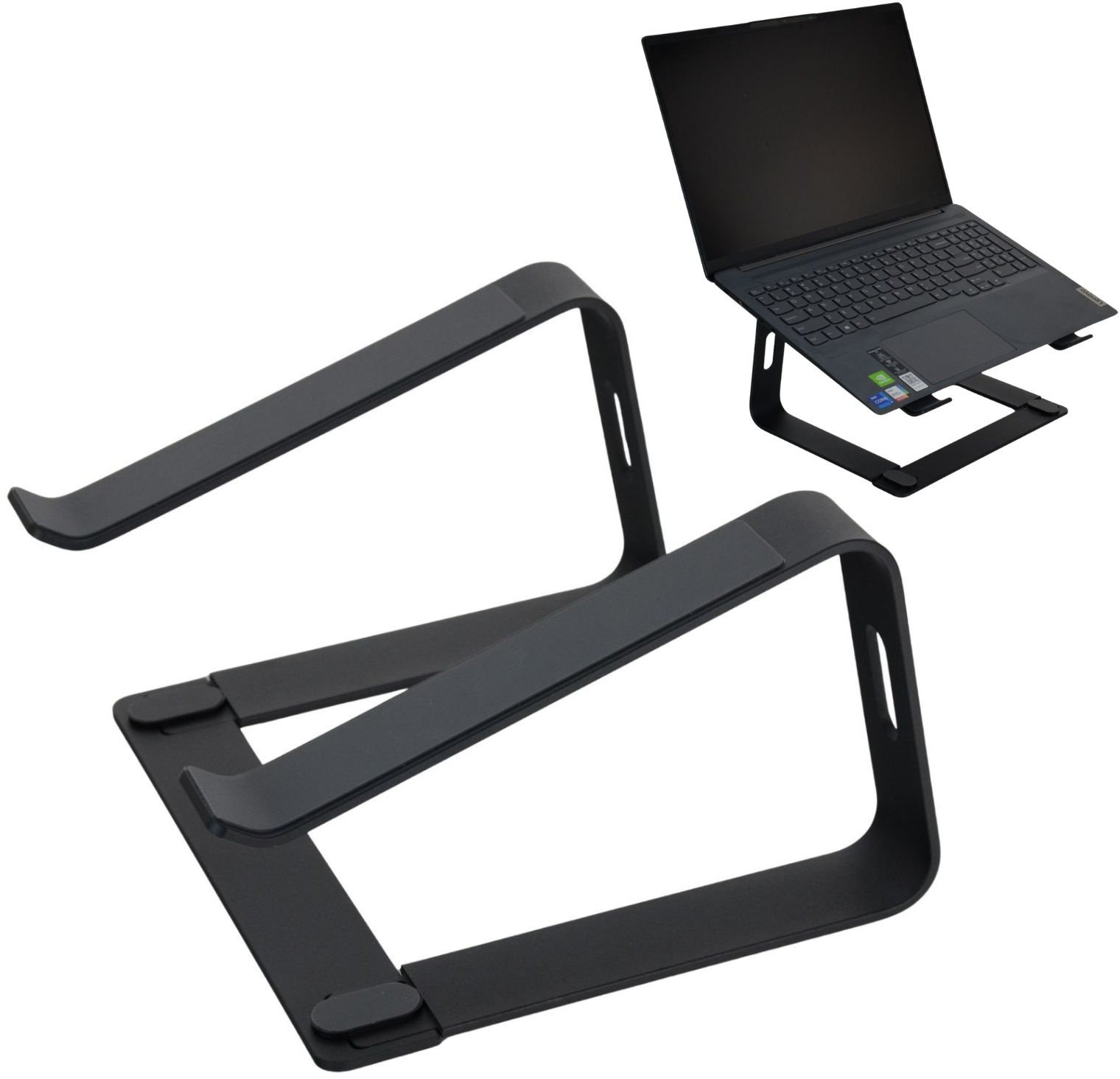 Statyw pod laptop Stand LSR2 czarny Hardman one size