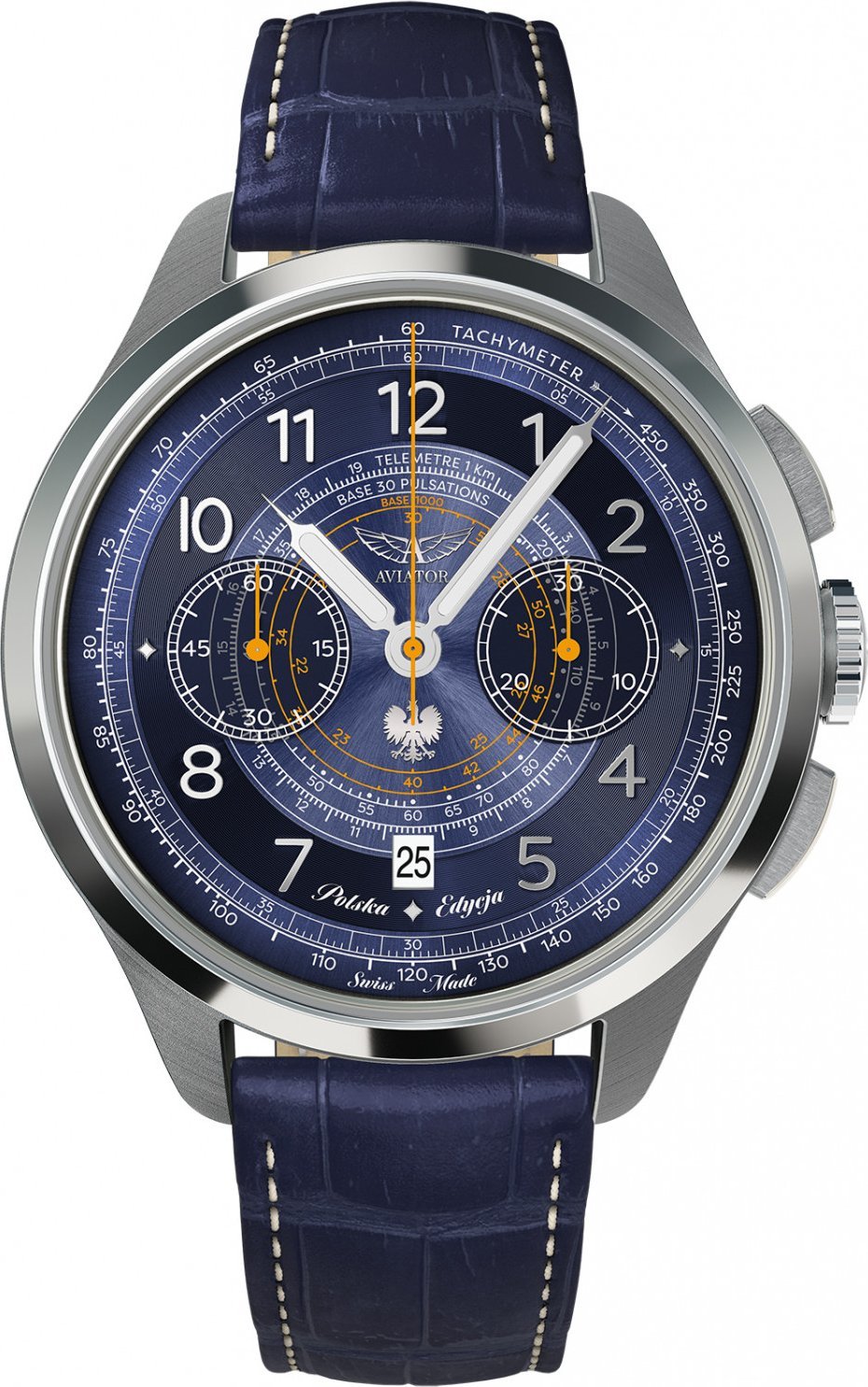 Zegarek męski Aviator V.4.40.0.352.4 PL niebieski