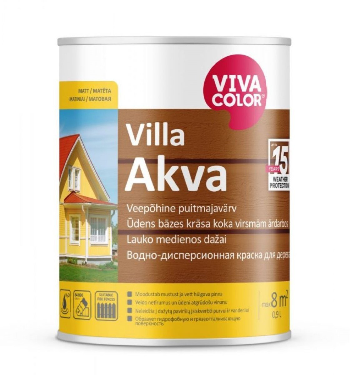 VivaColor PAINT VILLA AKVA A 9L