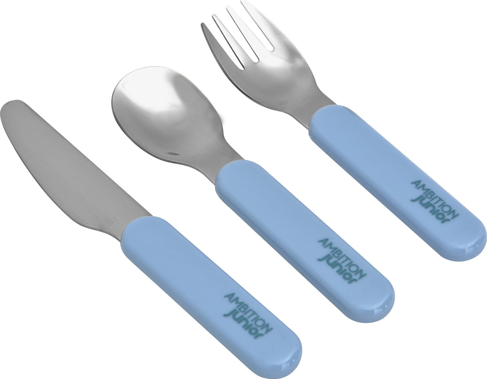 Dajar Komplet sztućców dla dzieci 3 el. Eddie niebieski 43116