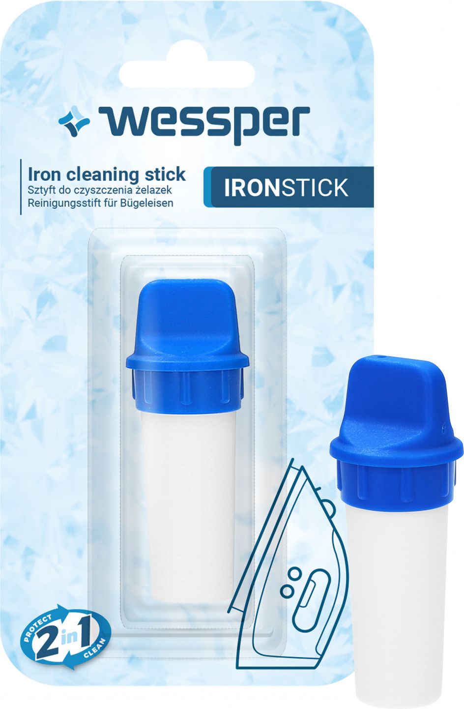 Wessper Sztyft czyścik do czyszczenia żelazek IronStick