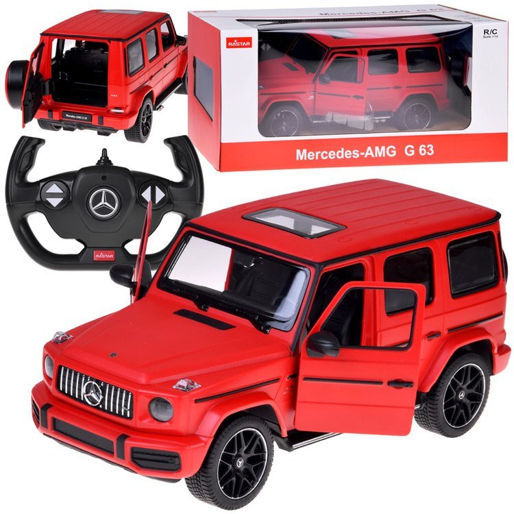 Rastar auto zdalnie sterowane Mercedes AMG G63 1:14 pilot + światła RC0710 EDUKAMP