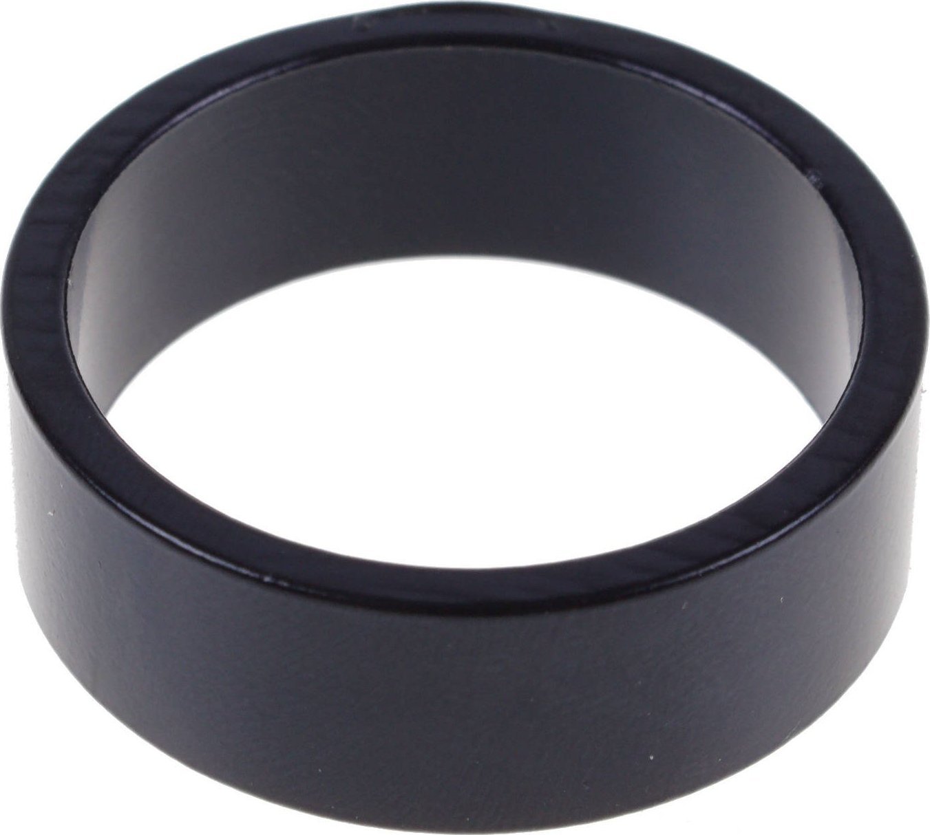 Nieznany Podkładka steru 1" 10 mm aluminiowa czarna Uniwersalny