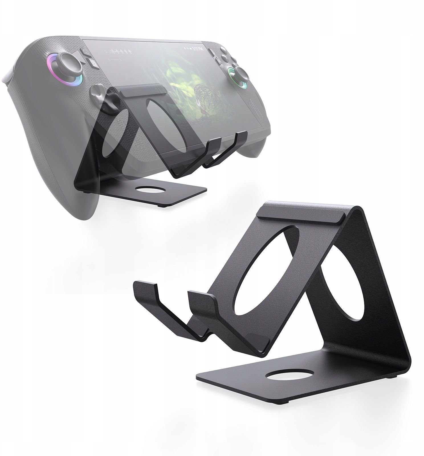 Podstawka Stojak Statyw Na Nintendo Switch 2 Rog Ally / Steam Deck / Ps Portal / Jys-x155 / Czarny