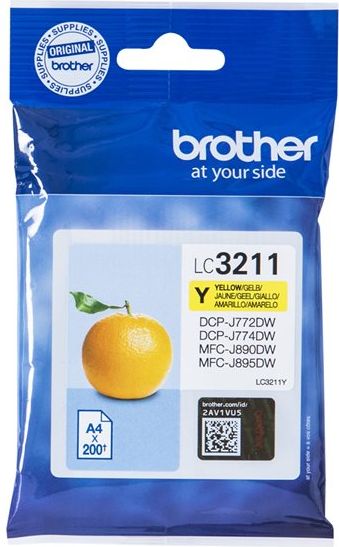 Tusz Brother tusz oryginalny LC-3211Y (Yellow)