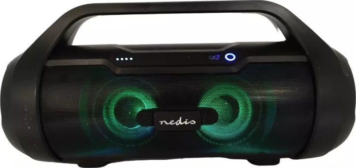 Głośnik Nedis Nedis SPBB310BK głośnik przenośny / imprezowy Przenośny głośnik stereo Czarny 36 W