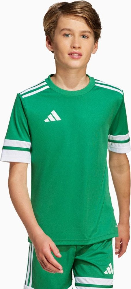 Koszulka dla dzieci adidas Squadra 25 zielona JN7486 176cm
