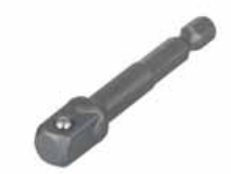 Wolfcraft Adapter do wkrętarki do kluczy nasadowych 3/8" (2415000)