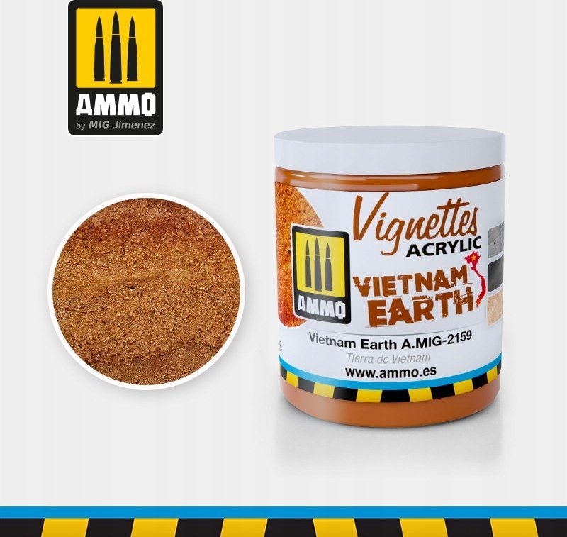 Vallejo Ammo: Acrylic Mud - Vignettes - Vietnam Earth (100 ml)