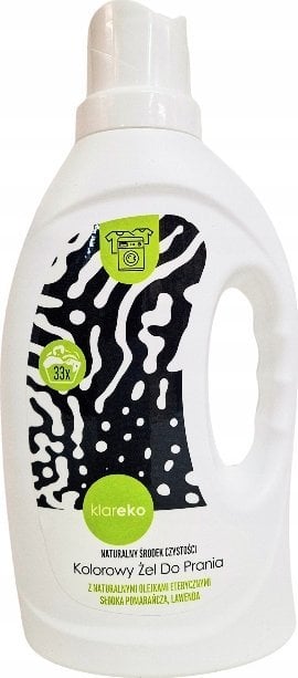 Klareko , Kolorowy Żel Do Prania, Słodka Pomarańcza Lawenda, 1000ml