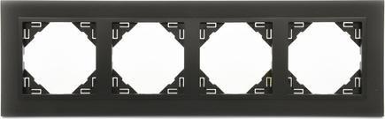 Efapel EFAPEL ANIMATO RAMKA 4-KROTN CZARNY 90940 TRR
