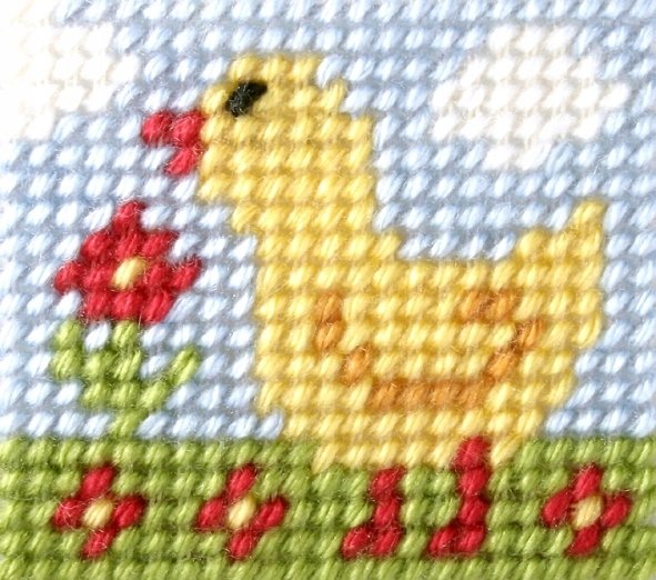 Haft. Moje pierwsze wyszywanie - Kaczuszka