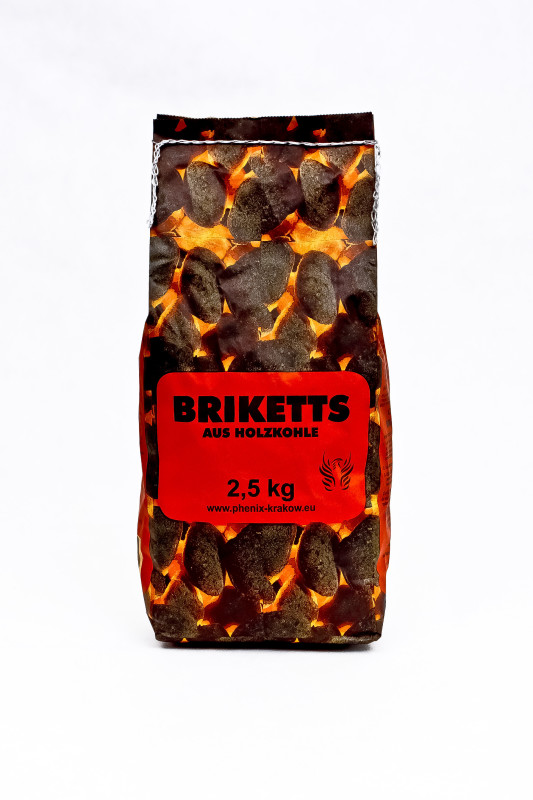 Brykiet z węgla drzewnego 2,5kg