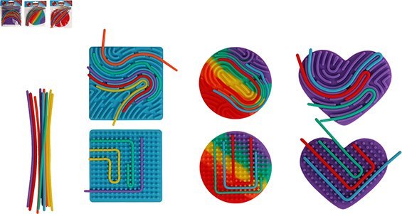 Hipo Fingerprint Maze 12 nitek 12,5cm 6rodz 621904