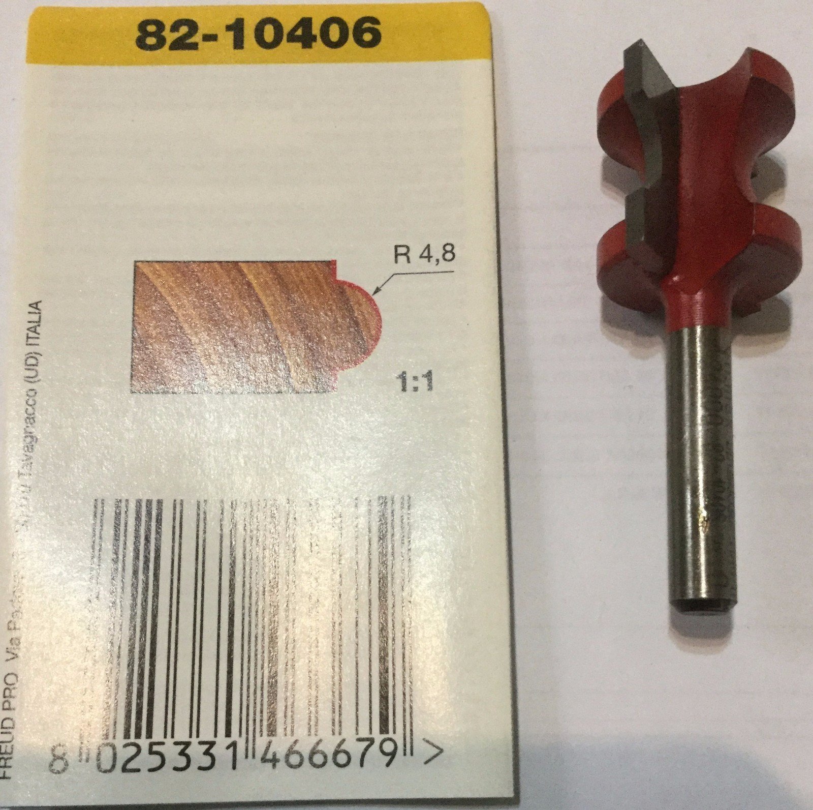 Frez 82-10406P 22,2X19,5X6,0 R4,8