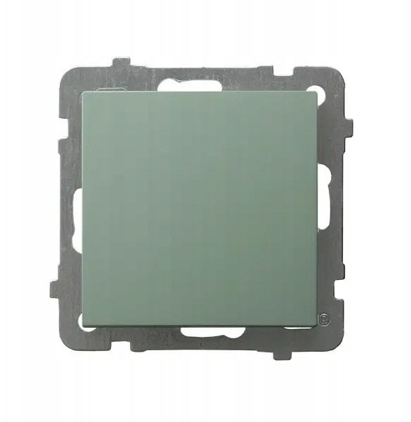 Ospel Łącznik jednobiegunowy zielony matowy ŁP-1G/m/84