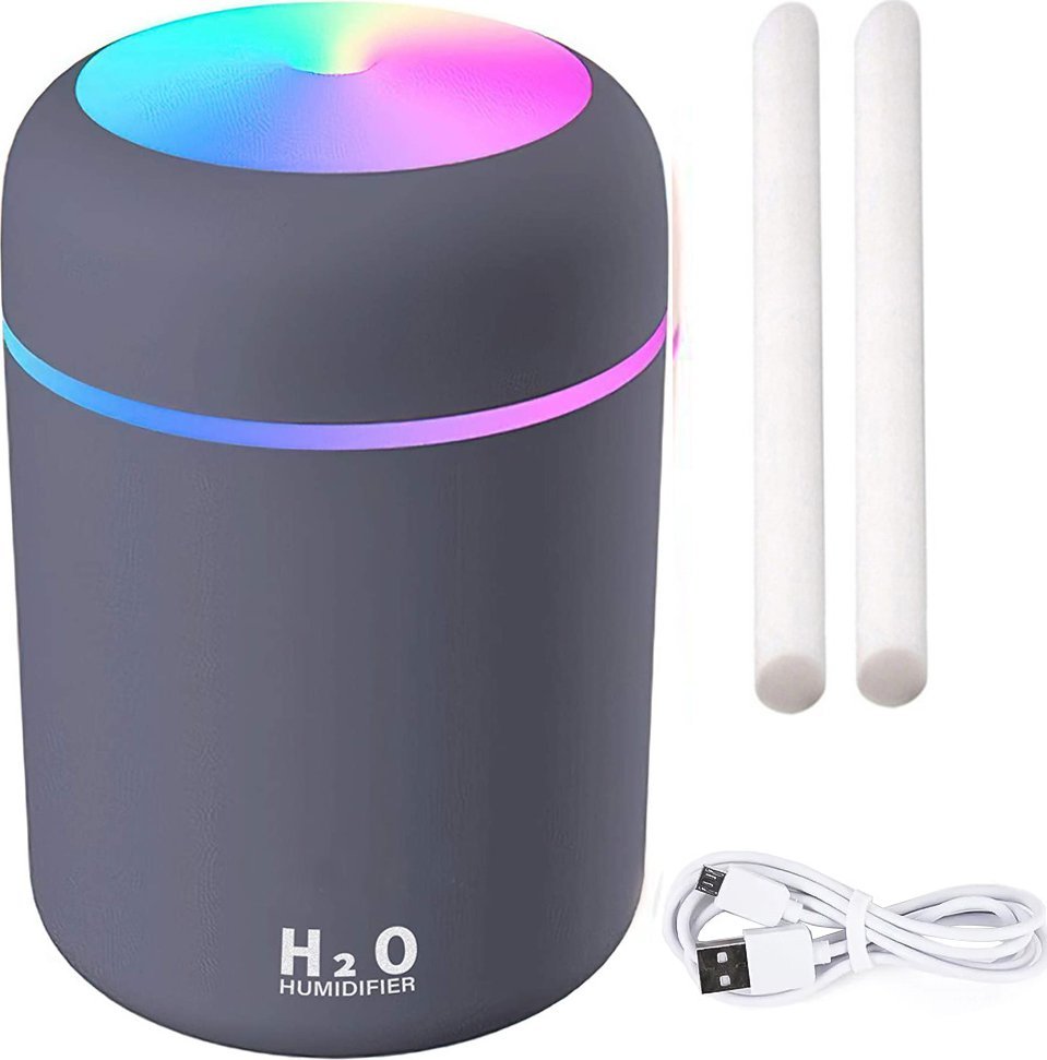 Nawilżacz powietrza Verk Mini nawilżacz powietrza dyfuzor zapachowy aromaterapia mgiełka usb rgb Mini nawilżacz powietrza dyfuzor zapachowy aromaterap