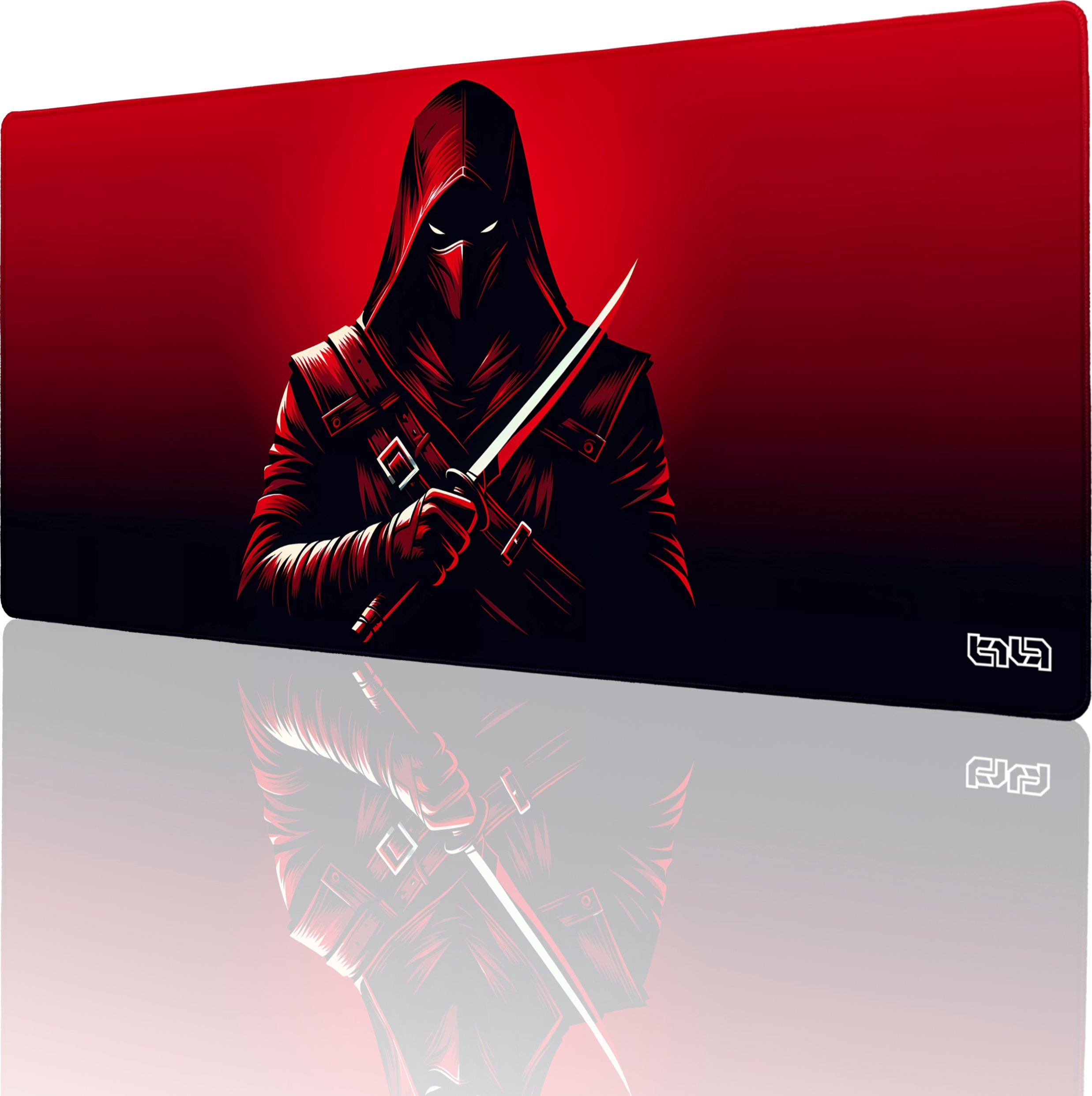 Podkładka Tilt PODKŁADKA POD MYSZKĘ XXL Czerwony Asasyn 90x40 TILT Na biurko Dla gracza