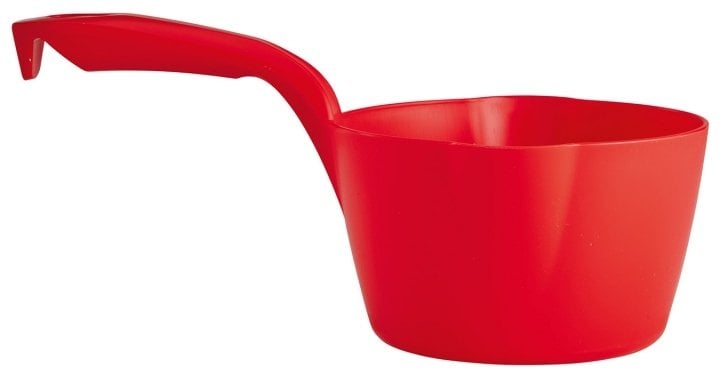 Vikan Ladle 29.5x15.5x9.5cm, 1 l, red, PP