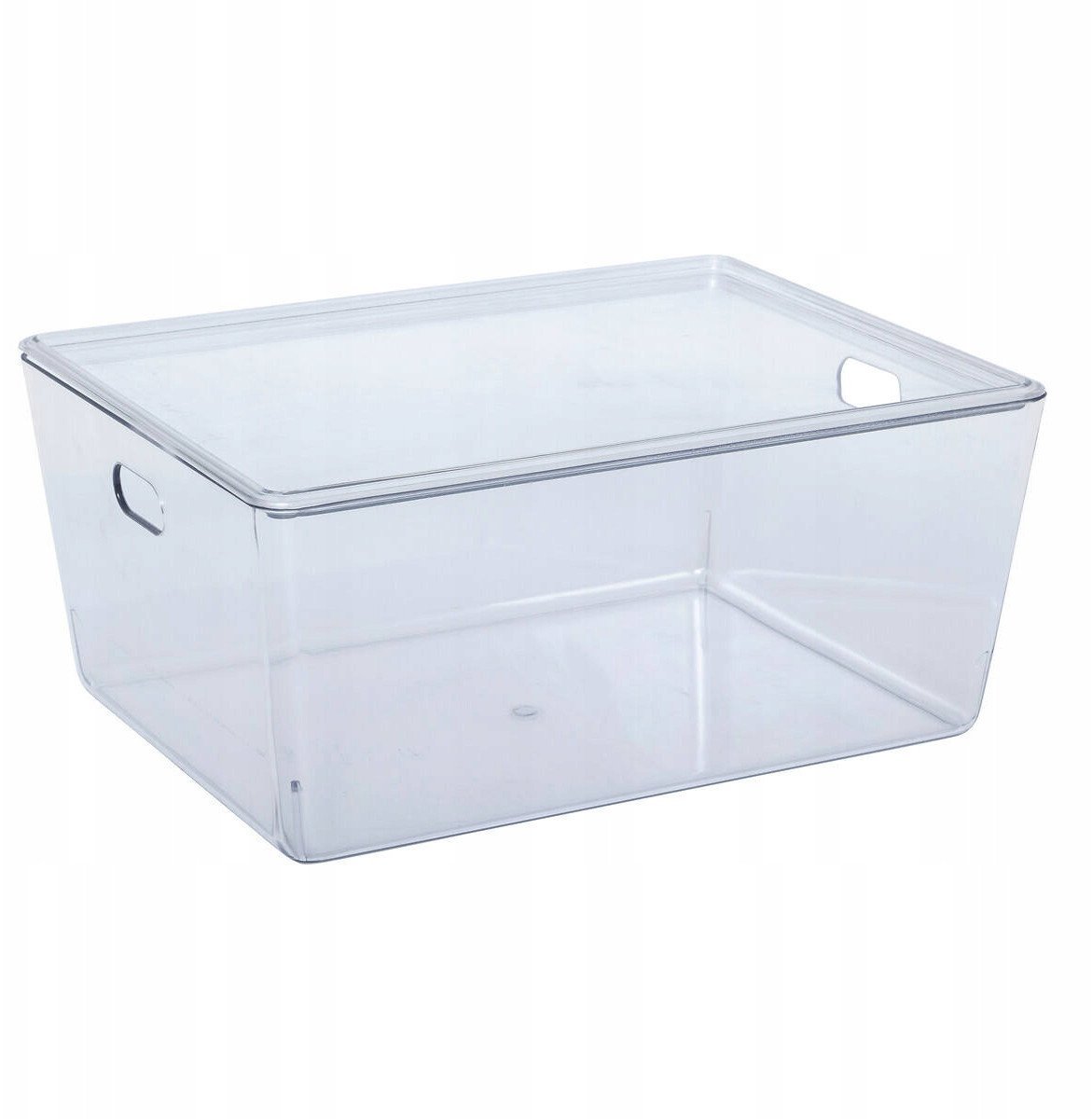 Pudełka z pokrywką SELENA, przezroczyste do szafy, 11 l