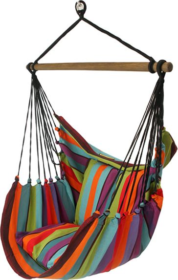 Koala Leżak hamakowy, pomarańczowo-czerwono-czarny HCXL