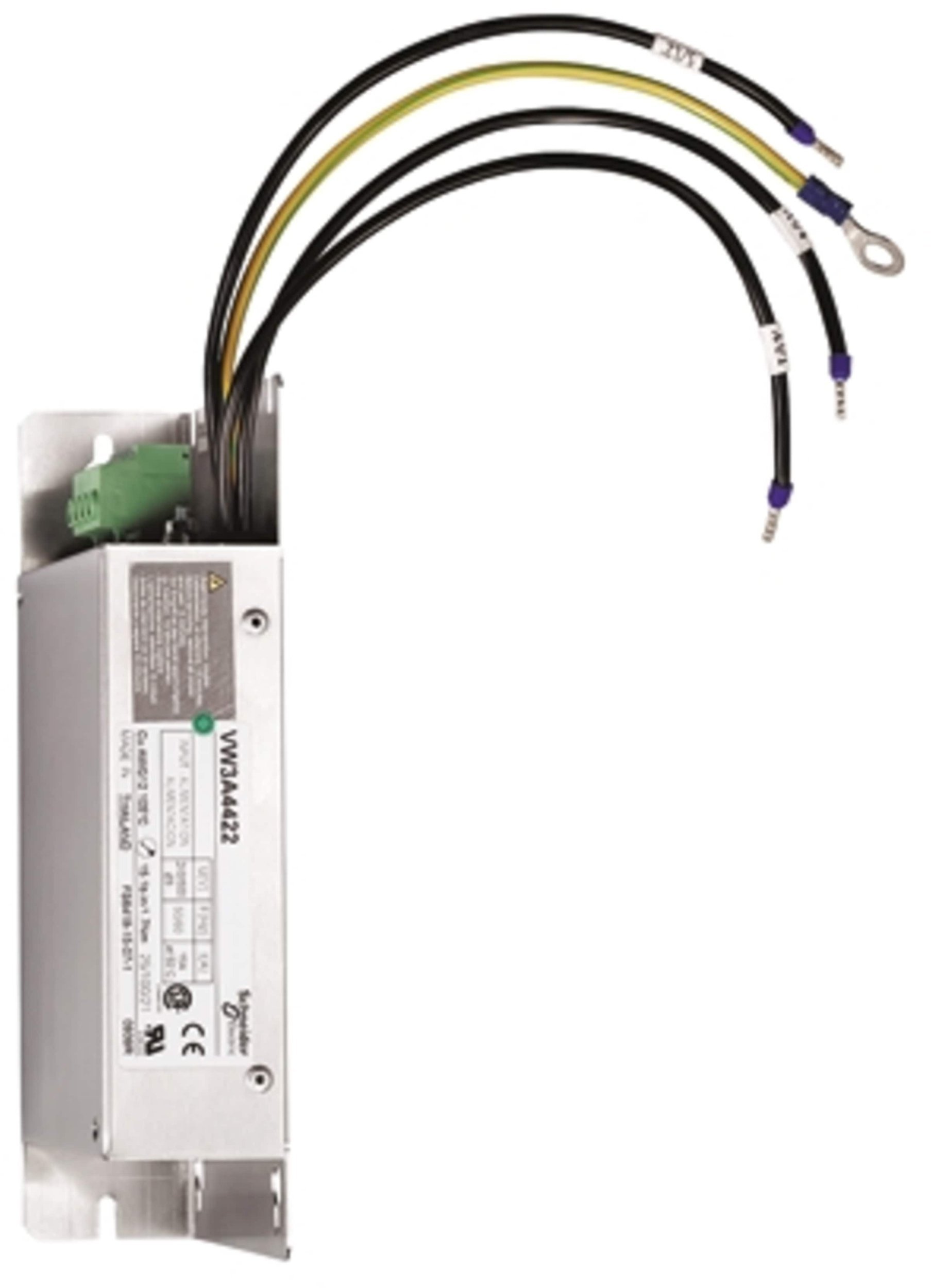 Akcesoria VW3A Filtr EMC 3 fazowe 380/500VAC 50/60Hz 15A IP20