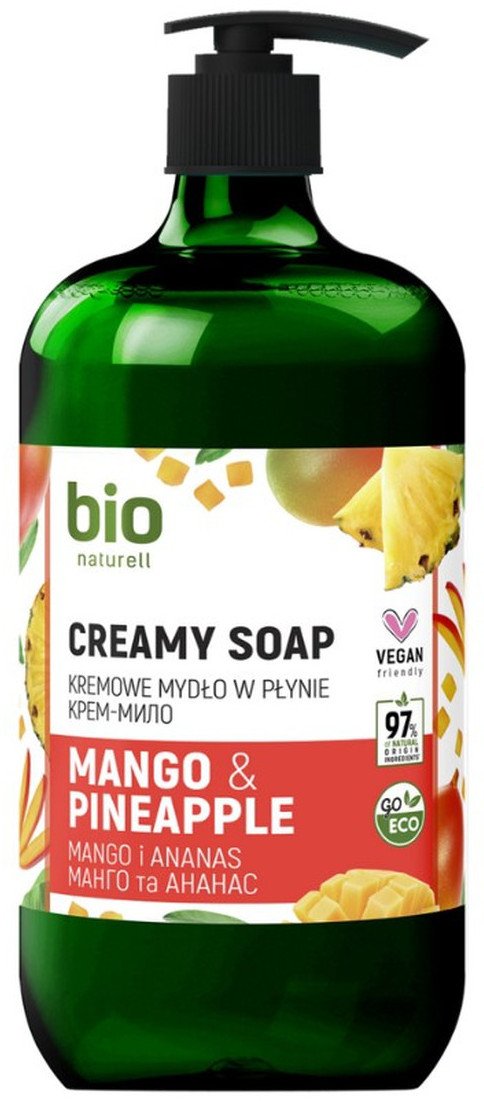 Bio Naturell Mydło kremowe w płynie Mango i Ananas 946ml