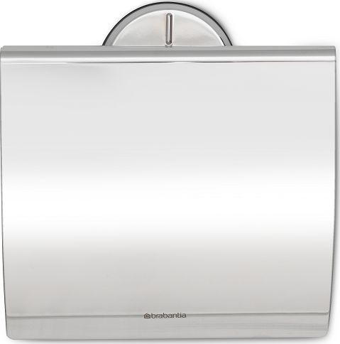 Brabantia Uchwyt na papier toaletowy Brilliant Steel Srebrny