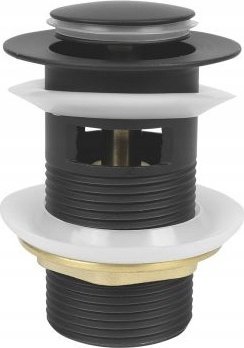 Kuchinox Korek klik-klak do umywalki z przelewem okrągły