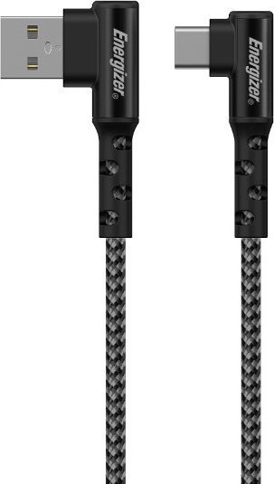Kabel USB Energizer USB-A - USB-C 2 m Czarny (C710CKBK)