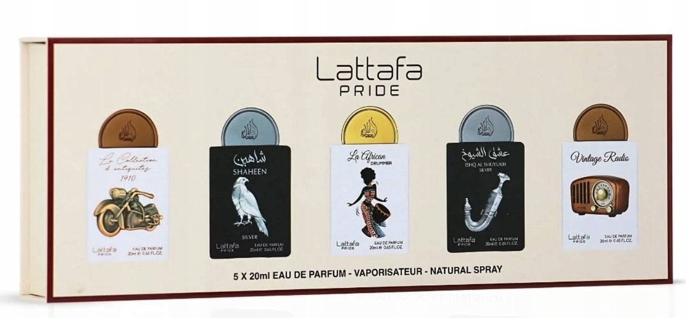 Lattafa Giftset Collection 20ml X 5 Pieces Gift Set Box 05