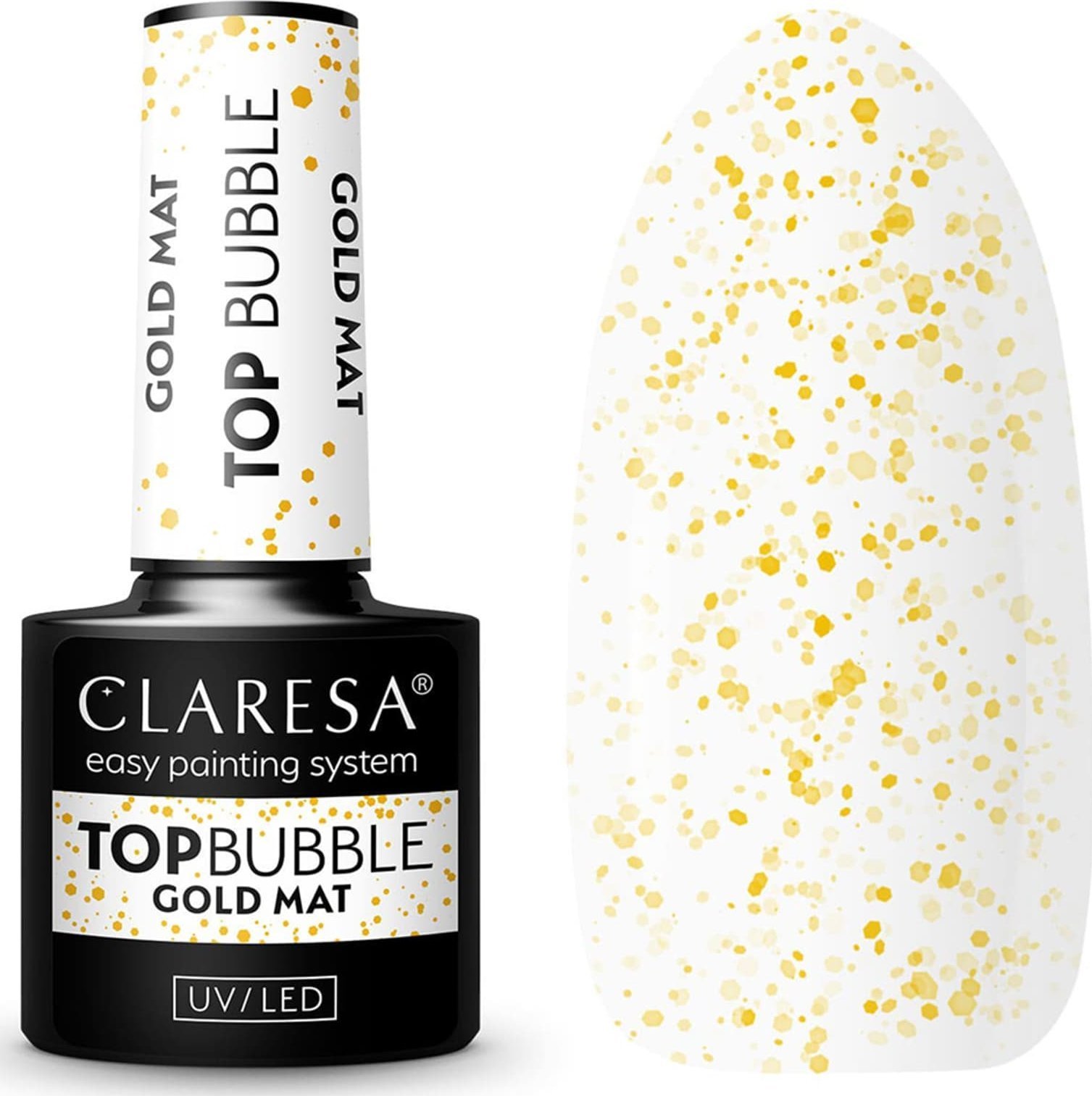 Activeshop Claresa Top Bubble gold Matt No wipe -5g