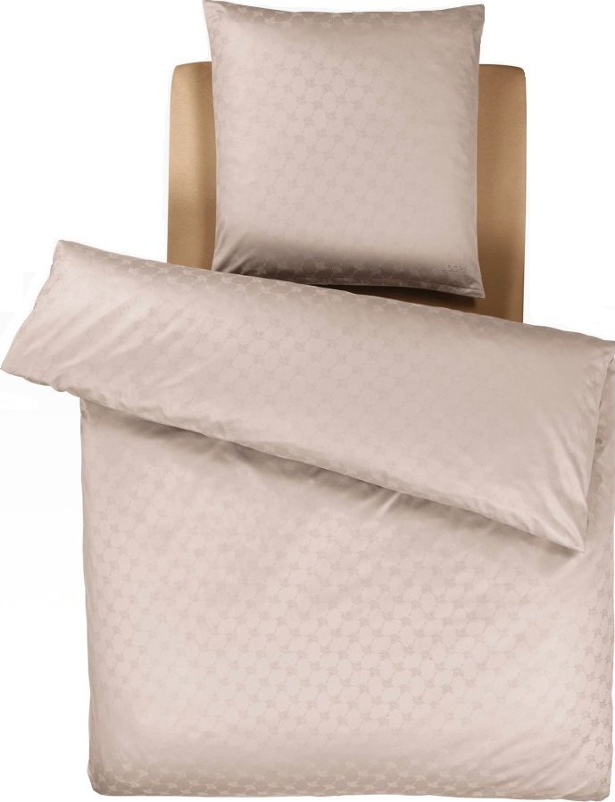 Joop! Pościel satynowa 135x200 cm Cornflower 4020-17 piaskowa