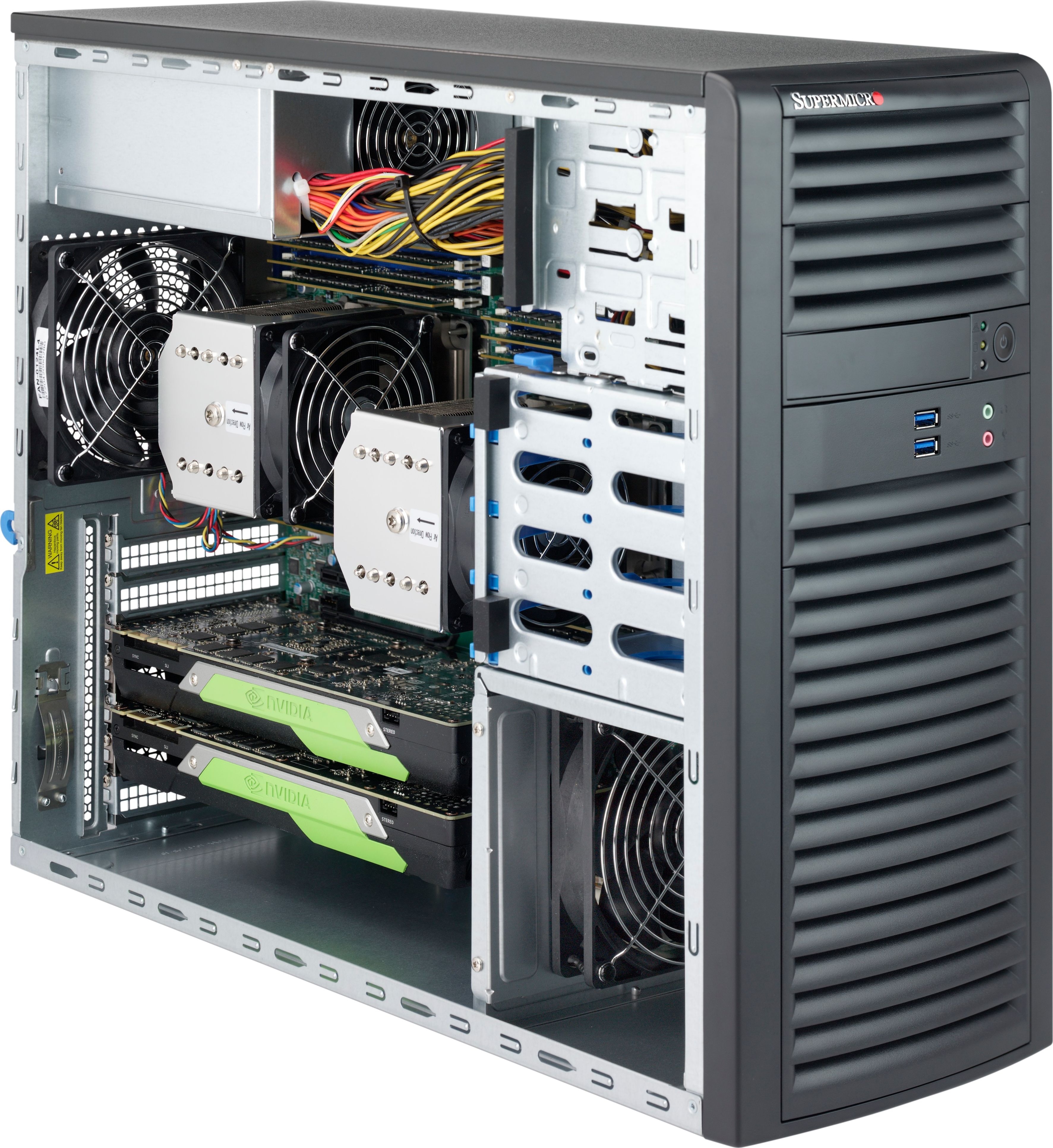 Obudowa serwerowa SuperMicro SuperChassis 732D3-1K26B