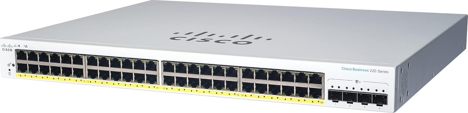 Switch Cisco CBS220-48P-4G-EU