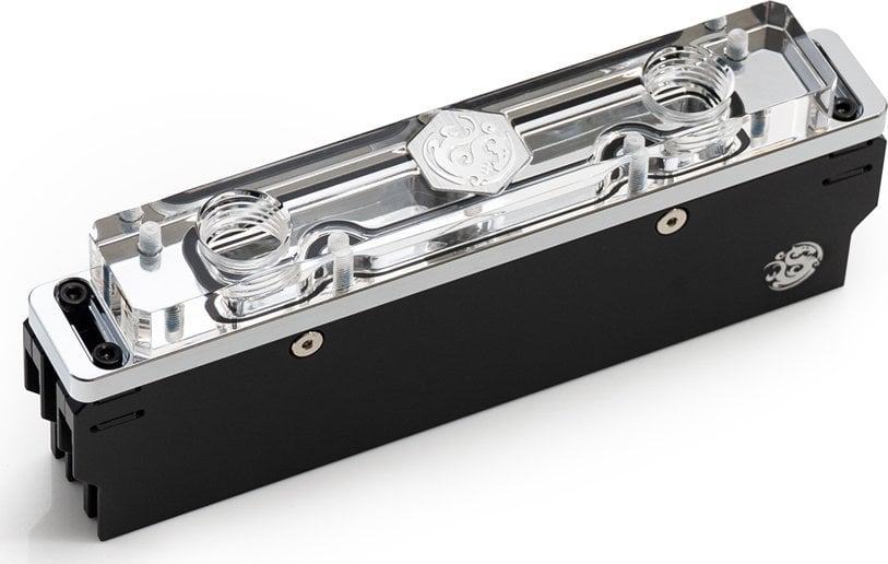 BitsPower Bitspower Arbeitsspeicherkhler, DDR5, transparent einseitig - 2 DIMMS