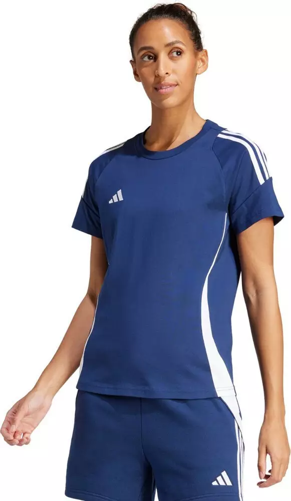 Adidas Koszulka damska adidas Tiro 24 Sweat niebiesko-biała IR9354 S